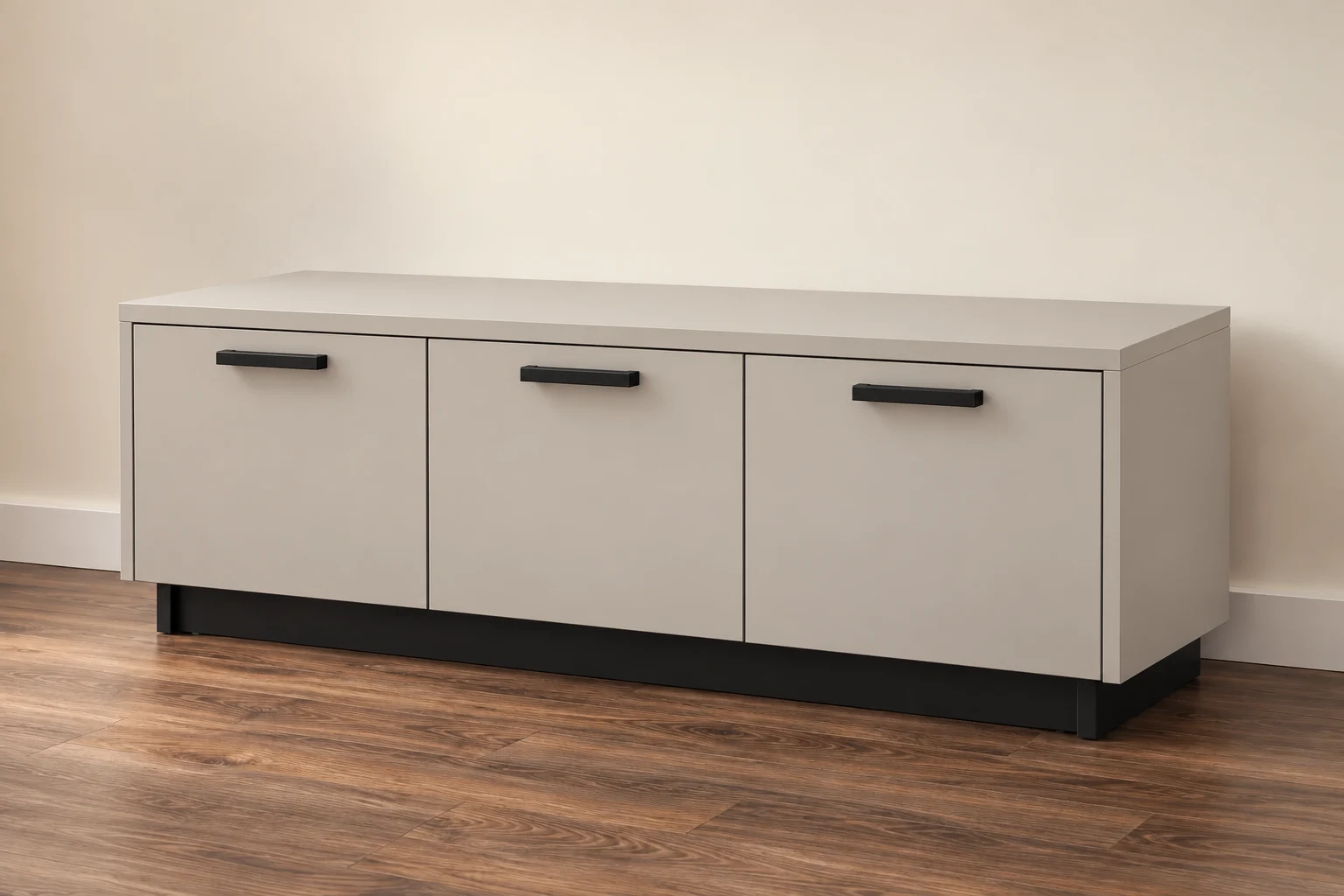 Hallway Storage Bench — Cashmere Grey; Standard design preview
