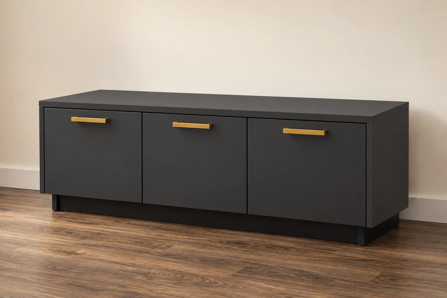 Hallway Storage Bench — Diamond Grey; Standard design preview