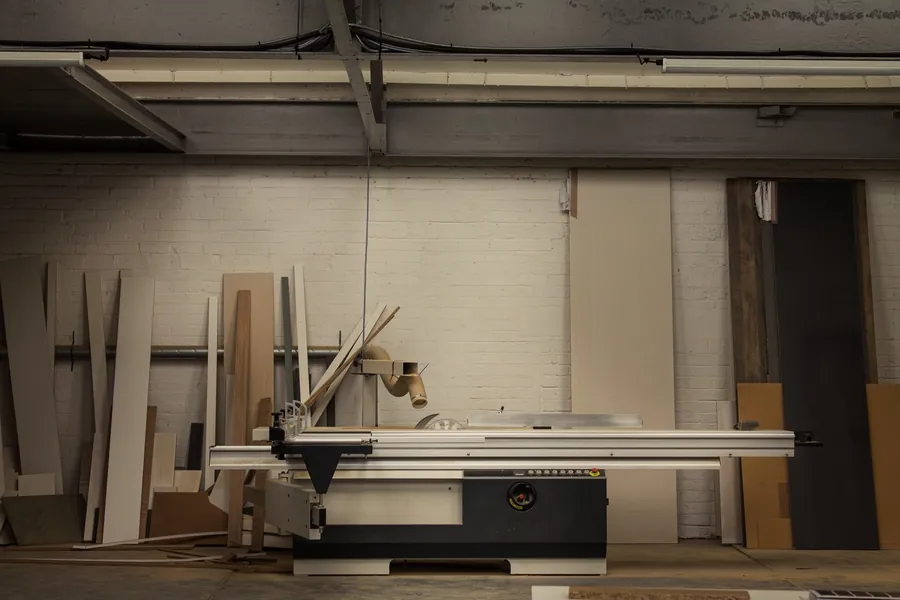 The Superio Furniture workshop in Hanley, Stoke-on-Trent